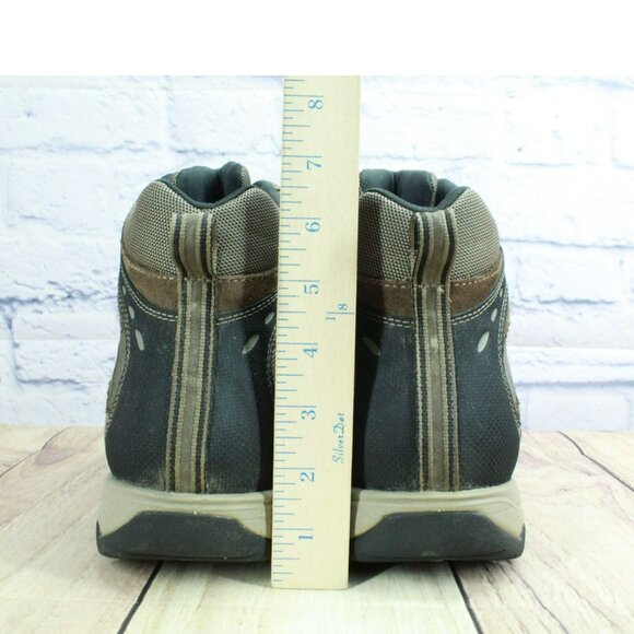 LL Bean Trail Model 4 Brown Suede Waterproof Insulated Hiking Boots Size 10.5 M